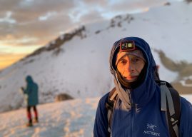 Luiz Cavalieri, chega a seu décimo cume de 6 mil metros nos Andes